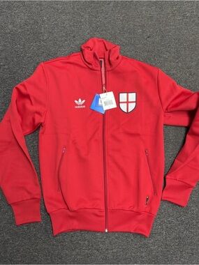 Vintage Y2K Adidas Original England 2006 FIFA World Cup Track Jacket Medium